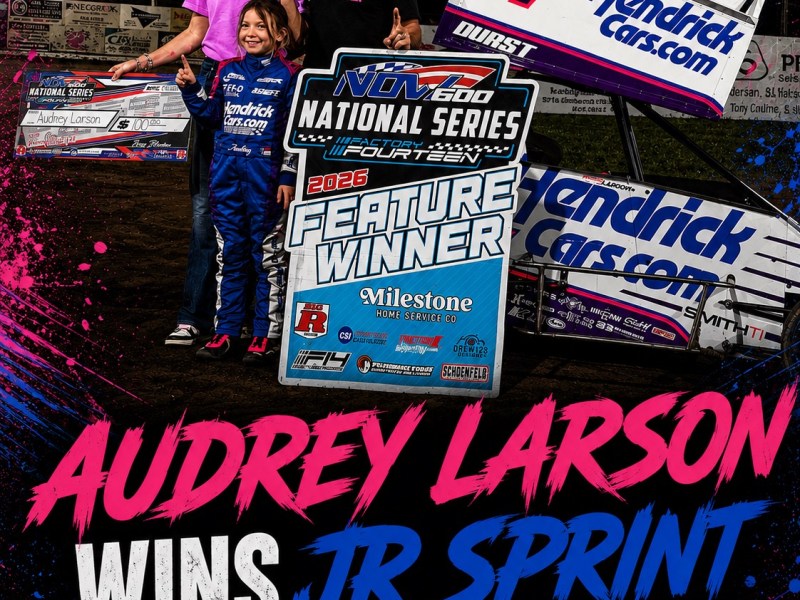 Purdue, Nunley, Bolt and Larson Score Wednesday Night NOW600 Wins at KAM&nbsp;Raceway